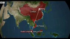 Самолетна катастрофа над Китай или Боинг 777 е бил Откраднатн на 8 март 2014 Malaysia Airlines - Kuala lumpur to South China - V