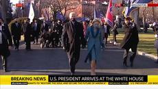 BREAKING: President Joe Biden arrives at the White House - Videoclip.bg