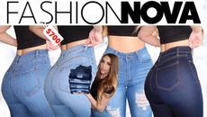 FASHION NOVA DENIM TRY ON HAUL 2020! (THE PERFECT JEANS PT.2) | BEAUTYYBEYY - Videoclip.bg