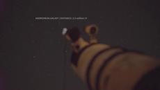 Andromeda Galaxy Live View 10'' Telescope - Videoclip.bg