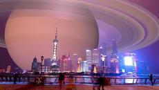 If the moon and planets came close to Earth's atmosphere - Videoclip.bg