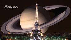 Eiffel Tower - What if the Planets replace with the Moon (Size Comparison) - Videoclip.bg