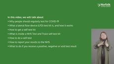 COVID-19 Self-Testing - Videoclip.bg