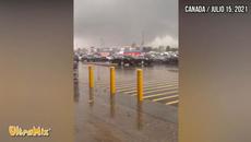 Катастрофално“ ТОРНАДО в Бари, Онтарио - КАНАДА 15 юли 2021 г. | - Videoclip.bg