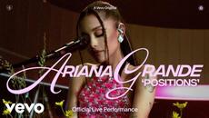 Ariana Grande - positions (Official Live Performance)  Vevo - Videoclip.bg