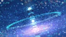 4K Glowing Galaxy Blue Stars - Videoclip.bg