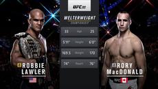 UFC 266 Free Fight: Robbie Lawler vs Rory MacDonald 2 - Videoclip.bg