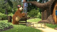 Маша и Мечока - Маша и Медведь Анимации за Деца! Първа среща Первая встреча! (Бг Аудио)  (1 Серия ) - Videoclip.bg