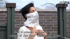 Предпазна маска за лице COVID-19 100% Mulberry Silk Facemask - Videoclip.bg