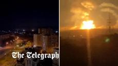 Explosions seen across eastern Ukraine as Russia launches full scale invasion - Videoclip.bg