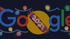 Честита Нова година с Гугъл - Google Doodle New Year's Eve 2022 - Videoclip.bg
