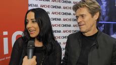 WILLWM DAFOE a Bari presentazione  FILM  " PADRE" mediterranea tv - Videoclip.bg