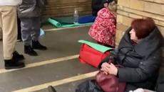 Метростанция в Киев - Войната в Украйна 2022 г. Март - Videoclip.bg