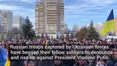 Captured Russian troops turn on Putin - Videoclip.bg