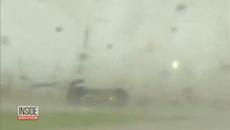 Driver Gets Lifted Into Tornado, Then Drives Off - Videoclip.bg