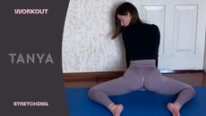 Stretching Yoga #Gymnastics Tanya - Videoclip.bg