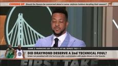 Did Draymond Green DESERVE a 2nd technical foul? | First Take on Espn - Videoclip.bg