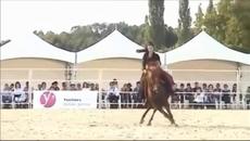 Такого я ещё не видел. Лезгинка на коне!!! - Videoclip.bg