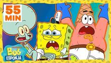 55 MIN de los mejores momentos de la Temporada 9 Parte 1 | Bob Esponja en Español - Videoclip.bg