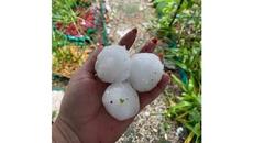 Градушка с размер на яйце падна в Симеоновград - Videoclip.bg