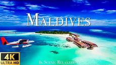 Maldives 4K - Scenic Relaxation Film With Calming Music  (4K Video Ultra HD) - Videoclip.bg