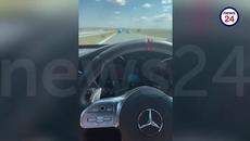 Шофьор “лети” по магистрала с над 220 км/ч, изпреварва отдясно и извършва още куп нарушения (ВИДЕО) - Videoclip.bg