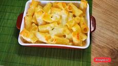 Паста 4 сирена - Макарони със сос Четири сирена - Videoclip.bg