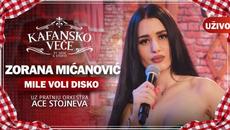 ZORANA MICANOVIC - MILE VOLI DISKO / UZIVO (ORK. ACA STOJNEV) 2022 - Videoclip.bg