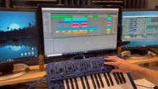 Mortal Kombat - Control Remix / Behringer MS-1 Synth (SH-101 Clone) Live Studio - Videoclip.bg